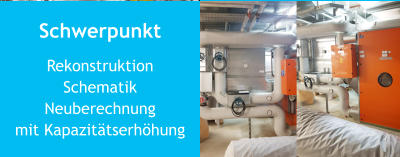 Schwerpunkt Rekonstruktion SchematikNeuberechnungmit Kapazitätserhöhung